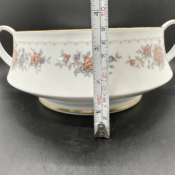 Vintage Noritake Tremont 3081 Porcelain Round Covered...